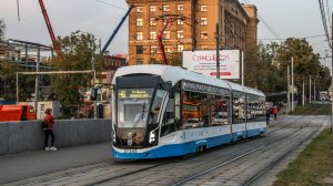 Поездка на трамвае 71-931М "Витязь-М" по маршруту №2 (обратное направление)  - 11.12.2024. №31342