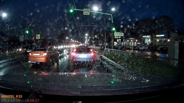 Пример записи видеорегистратора Navitel R33