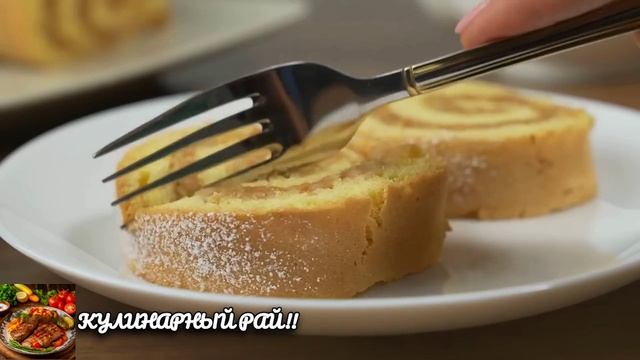 Эклер-рулет который просто тает во рту!Советую попробовать!😋! смотреть онлайн