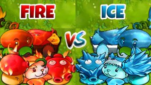 ПВЗ 1 Фьюжн 2.5 Челлендж - Команда ОГНЯ против ЛЬДА Растения Фьюжн против Обсидианового Гаргантюа