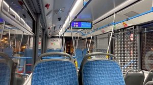 ДИНАМИЧНАЯ НОЧНАЯ ПОЕЗДКА НА ЭЛЕКТРОБУСЕ КАМАЗ-6282 ПО ?