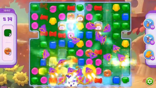 Homescapes 1890 уровень