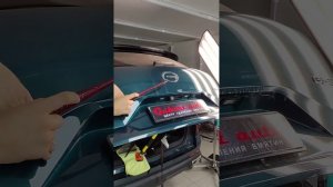 Gac gs8 ремонт вмятин крышки багажника и реставрация цар?