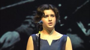 Лях Анна 16 лет. К. Молчанов ,Романс Женьки Камельковой «Жди меня» из оперы «А зори здесь тихие».