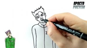 Рисуем Таноса из Игра в кальмара 2