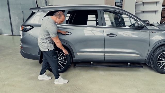 Chery Tiggo 8 Pro выдвижные пороги ATS смотреть онлайн