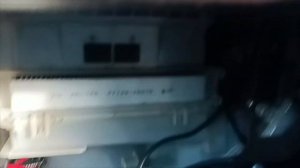 Замена салонного фильтра своими руками. Toyota Tank, Toyota Roomy