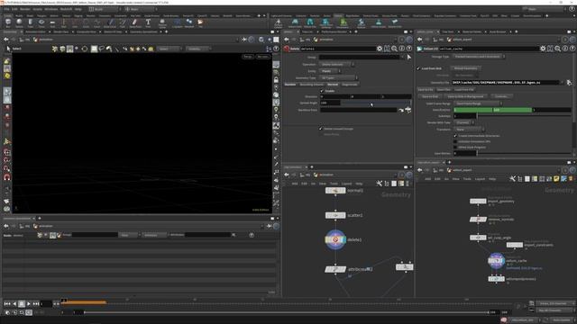 9D - Example Project - Vellum Hair - Mocap Dancer - Part II