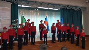 "РОССИЯ МЫ ДЕТИ ТВОИ музыка -В. Осошник-хор школа 9