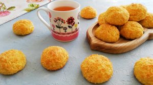 🍪 Кокосовое печенье с творогом