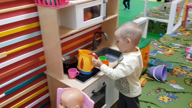 Развлекательный центр для детей // Играем в продавца
