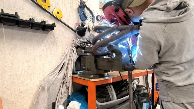 Выпускной коллектор от DKpro на шеснарь в классику. смотреть онлайн