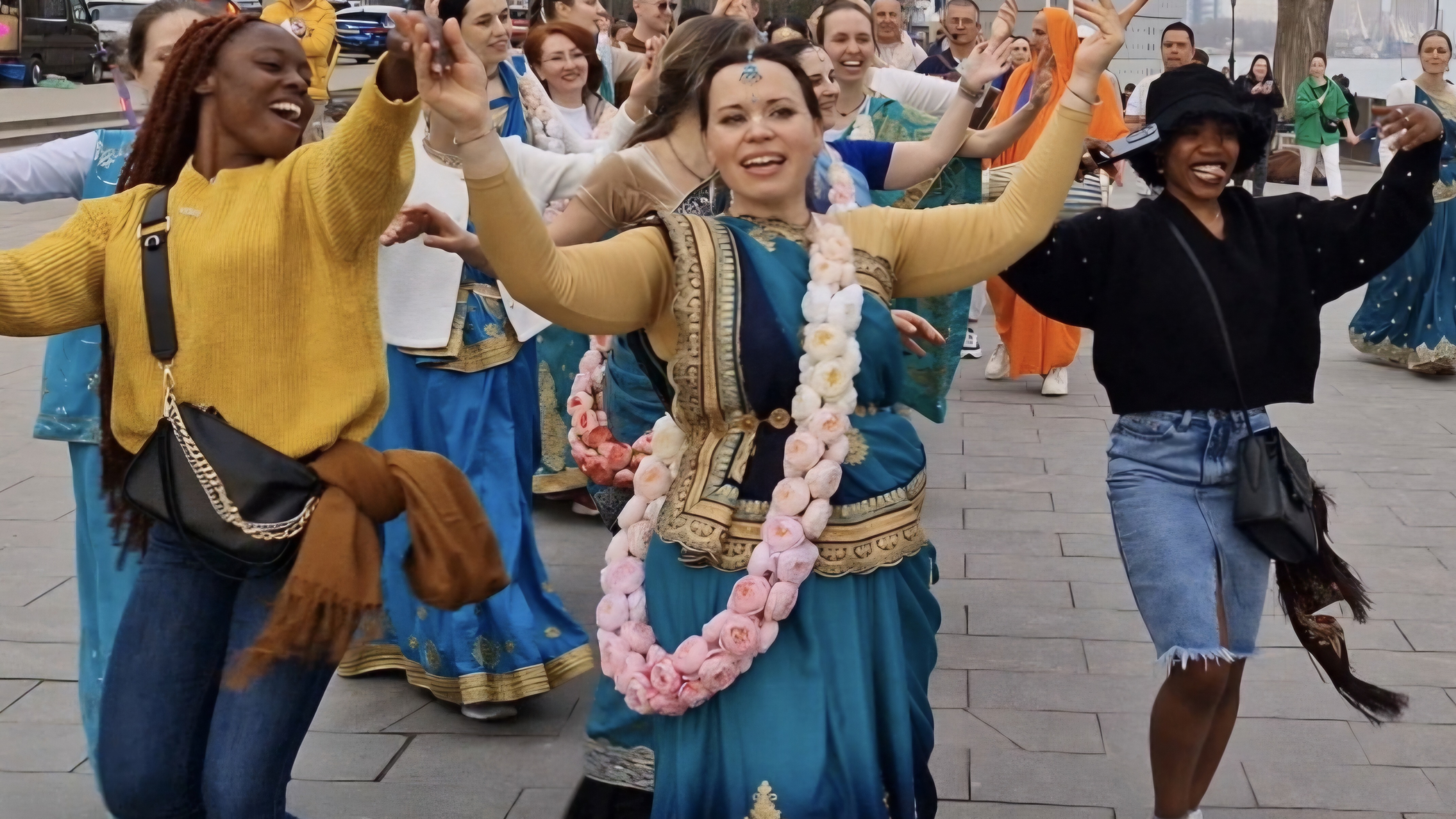 Харе Кришна мантра всех объединяет! Ростов-на-Дону, 15.03.2025 #harekrishna #harinama