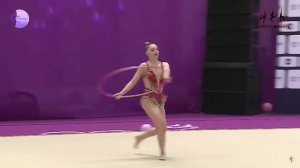 Ульяна Травкина Обруч GYMNASTIKA SOLO CUP 2024 #sports #художественн