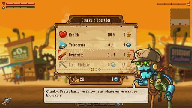 SteamWorld Dig - обзор