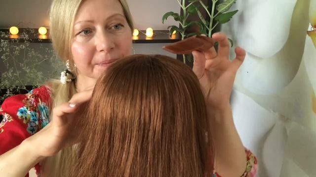 АСМР Расчёсывание волос и нежный шёпот. Ролевая игра. смотреть онлайн
