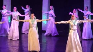 Чеченский девичий танец Малика. Ансамбль Сармат