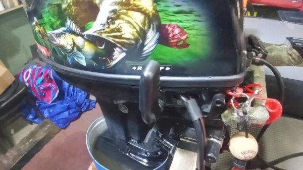 стартер на лодочный мотор Hangkai 9.9 plus (проверка)