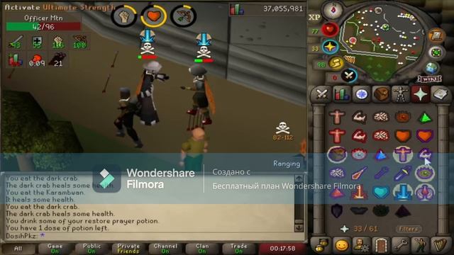 Oldschool Runescape Pking OSRS Рунскейп пвп комментирование на русском Zerk End Game Celebration