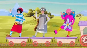 Африка  - Чударики.  Детская песня игра с ускорением. По