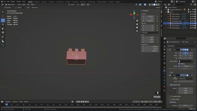 30 - Modeling Grip Without Holes смотреть онлайн