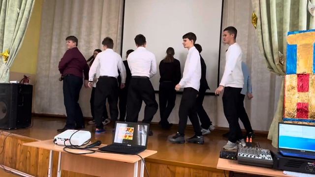 Танец парней/День Учителя 2024/Несвиж, сш№1