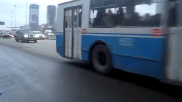 московский троллейбус № 1552 маршрут 70.