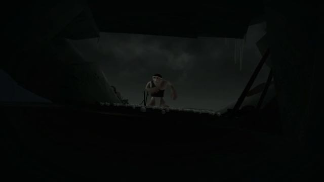 Короткометражный мультик про пещерных людей 'Гэс' смотреть онлайн