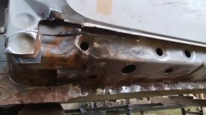 Замена Порогов Toyota caldina