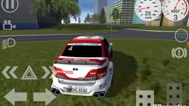 просто дрифтим в игре Simple Car crash simulator