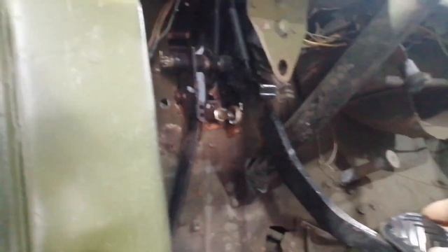 Тормоз с ваккуумным усилителем на Газ 69! смотреть онлайн