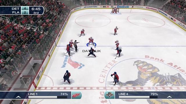 NHL09 - 3-я игра в сезоне в NHL / Красные Крылья Детройта про? смотреть онлайн