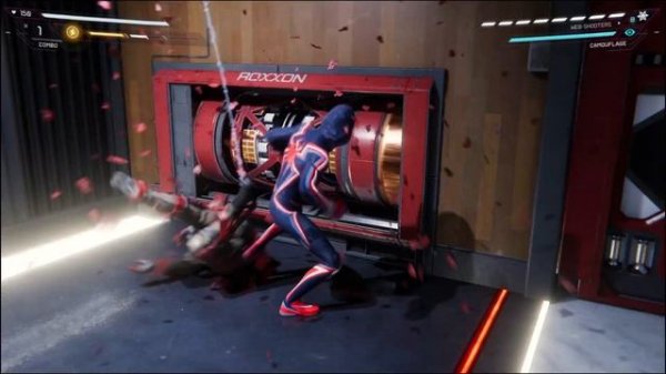 Roxxon Lab Underground cache box ящик Spider-Man Miles Morales