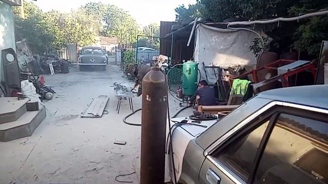 Компрессор для пескоструйной обработки из ДВС ВАЗ 2101и смотреть онлайн