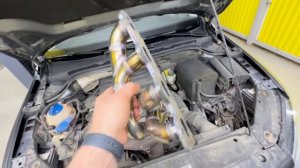 VOLKSWAGEN JETTA | ТРЕСНУЛ ВЫПУСКНОЙ КОЛЛЕКТОР - ЗАМЕНА