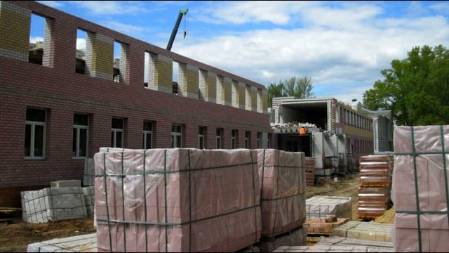 Строительство корпуса школы №9 в городе Вязники. Фото?