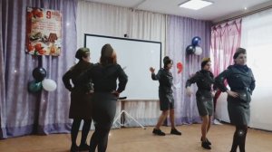 танец  "Эх путь дорожка фронтовая"