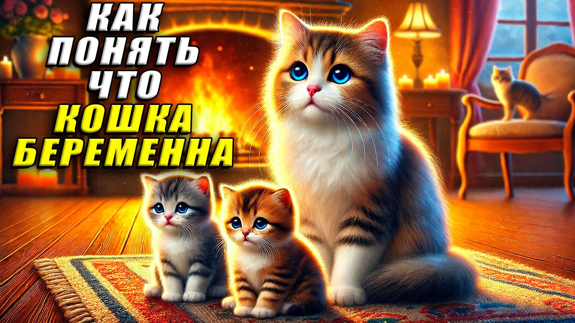 Как понять, что кошка беременна. Особенности поведения и признаки