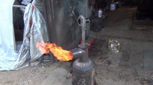 печка на покрышках 1