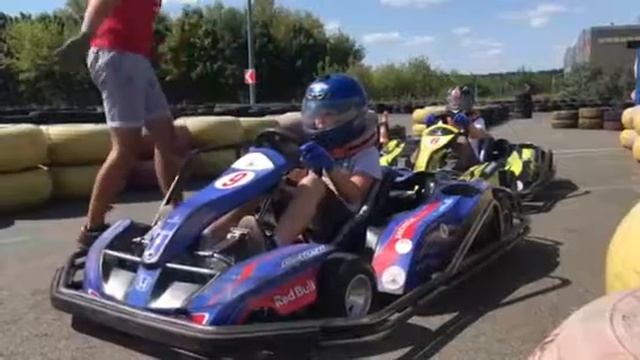 Первый раз на картинге