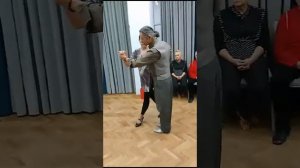 Танго фигуры «очо вперёд, парада, очо назад, сэндвич. па