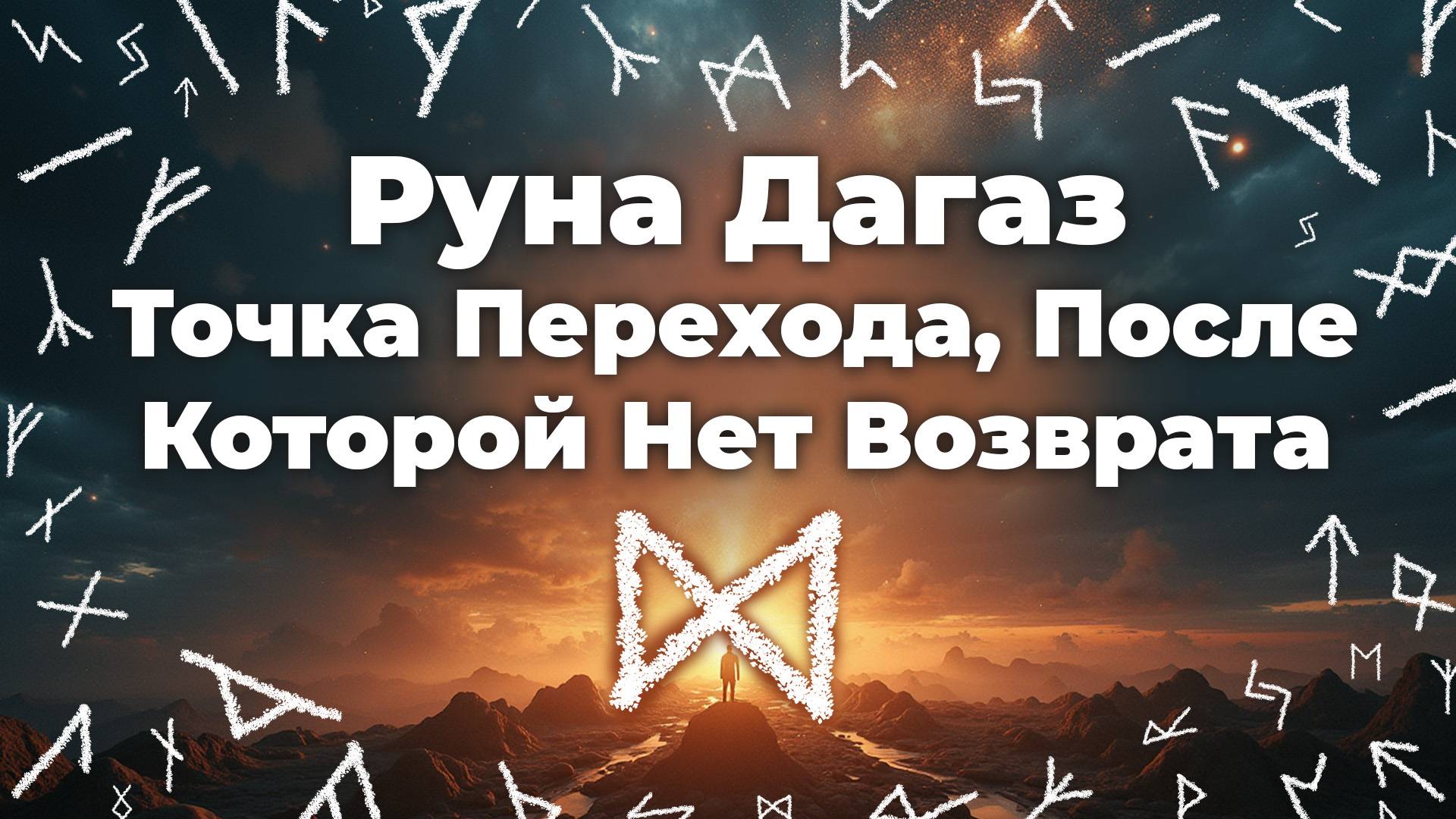 Руна Дагаз — Точка Перехода, После Которой Нет Возврата смотреть онлайн