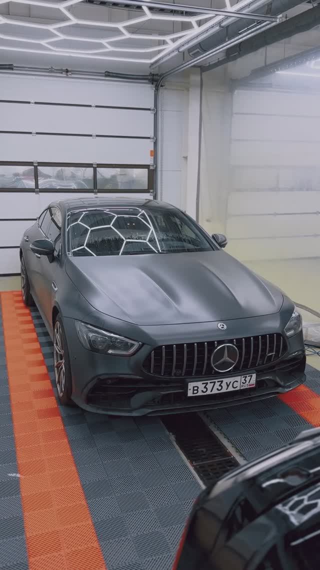 Мойка моторного отсека Mercedes-Benz AMG GT