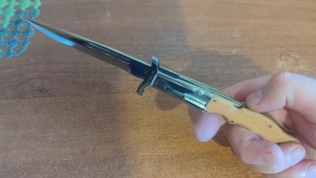 выкидной нож итк с гардой