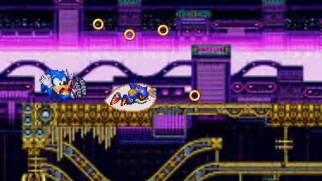 Соник против метал Соника