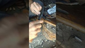 Якутский нож, изготовление подвеса