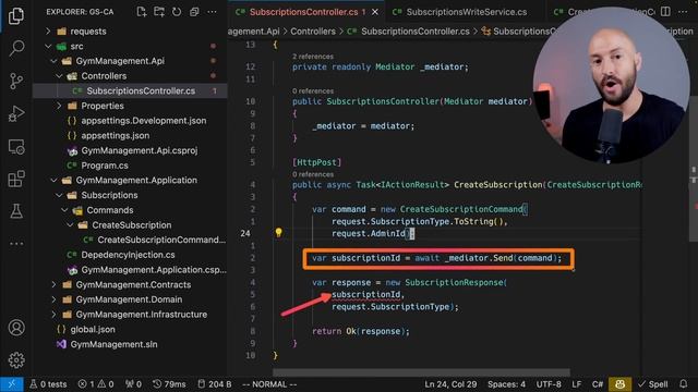 0027_Implementing_the_Mediator_Pattern_Using_the_MediatR_NuGet_Package смотреть онлайн