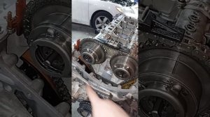 MERCEDES W212 1.8L TURBO 271 MOTOR МЕТКИ ГРМ ВЫСТОВЛЯЕМ