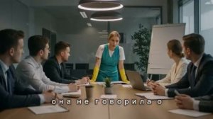 Богач на спор взял уборщицу на переговоры… Но не ожид?