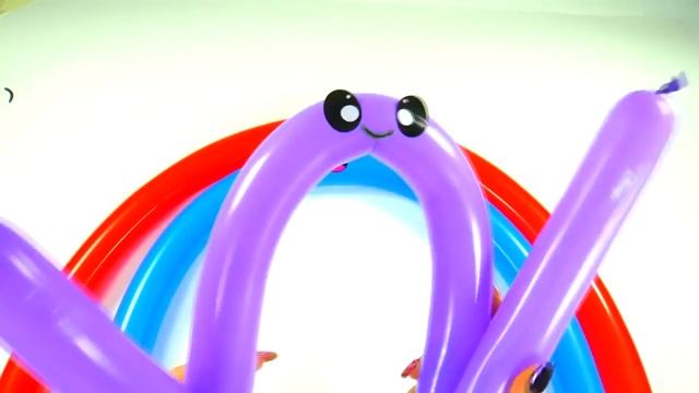 NurseryRhymes| Воздушные шарики Мультик Учим цвета Развивающая песня про шарики для детей Лопаем ша